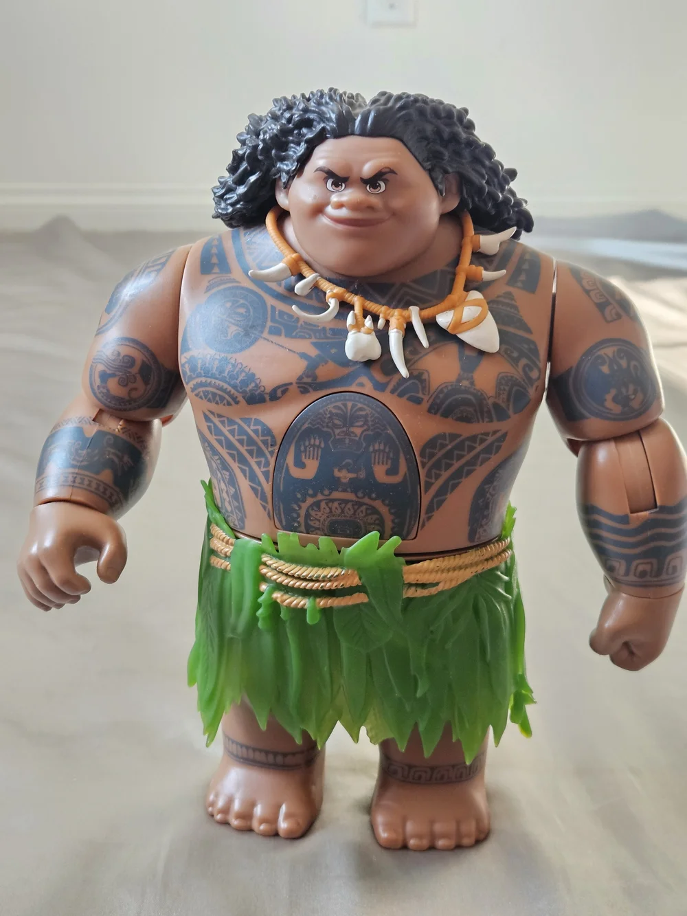 Disney Maui Action Figure Toy in Brown and Green - Kids Toys